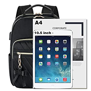 Plecak MATEIN damski miejski stylowy wielofunkcyjny elegancki modny czarny