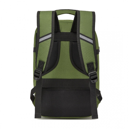 KONO Plecak podróżny kabinowy do samolotu RYANAIR 40x20x25 zielony