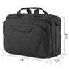 KROSER Biznesowa torba na laptopa 17,3" wodoodporna duża teczka na ramię
